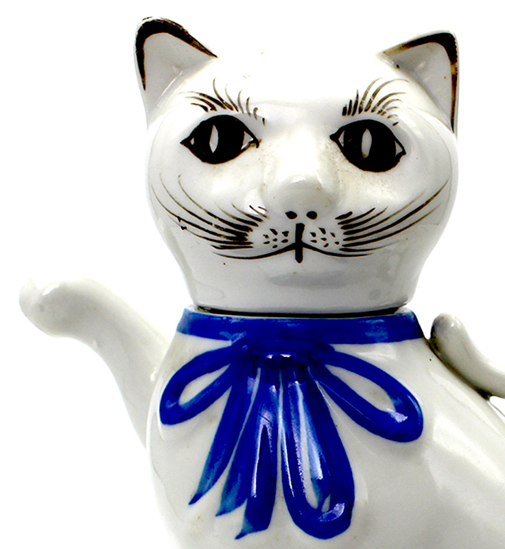 Buy Decole Kannya Calico Cat Small Ceramic Teapot at ARTBOX