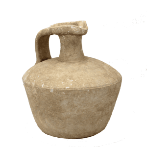 SOLD Ancient Earthenware Carinated Flagon (3191BLB) Roman North Africa