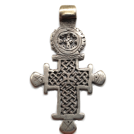 10 Meander with Crosses, Circles, Eyes (E325)