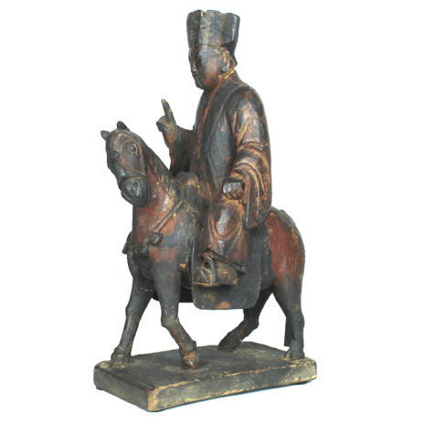 3 16085BCK Taoist on Horse Front R 3 16085BCK Taoist on Horse Front R