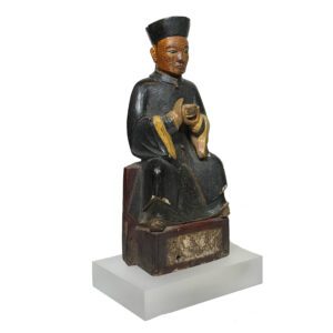 Antique Consecrated Taoist Priest with Elixir of Immortality, China (16312)