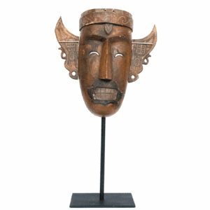 Vintage Dayak Hudoq Ancestor Mask Featured in Spiderman Movie, Indonesia (1314)