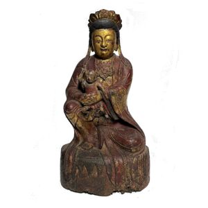 Antique Songzi Guanyin, Bestower of Children, China (16311)