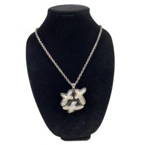 Barry Brinker 28" Pearl Cluster Necklace (N-373)