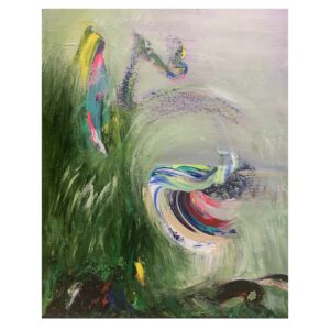 Green Dragon Land Portal, Lark Pilinsky, H: 36"