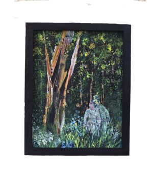 Green Man in Love, Lark Pilinsky,  H: 9.5"