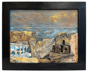 Mediterranean Sunset, Lark Pilinsky, H: 13"