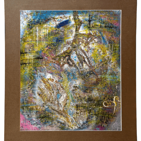 Anush 15 Abstract Autumn usemat square condense copy