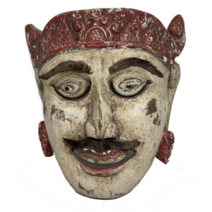 Antique/Vintage Rare Mask of a Good King, Indonesia, Lombok (1316)
